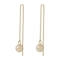 Bennet øredobber i forgylt messing