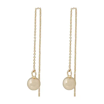 Bennet øredobber i forgylt messing