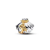 Bilde nummer 5 av Disney charms i 925 sølv med skjell og LAB diamant 0.012 ct