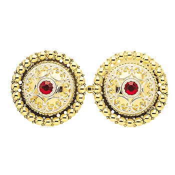 Beltespenne i 830 forgylt sølv