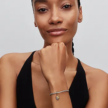 Bilde nummer 2 av Disney charms i 925 sølv med hjerte til Te Fiti og LAB diamant