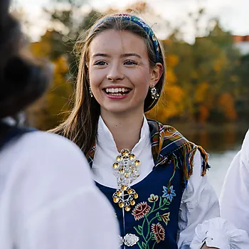 Bilde nummer 4 av Sylvsmidja, Sølje Nordland i 830 hvit og forgylt sølv