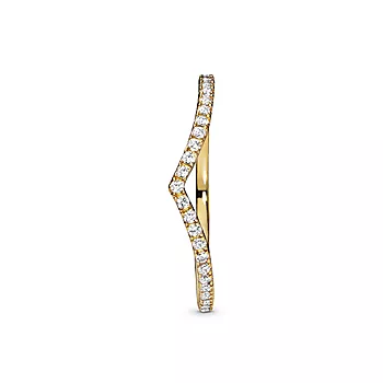 Bilde nummer 4 av Pandora Timeless, Ring i 925 forgylt sølv med zirkonia