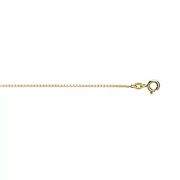 Pan Jewelry, Veneziansk kjede i doublé 1,3 mm, 36-80 cm