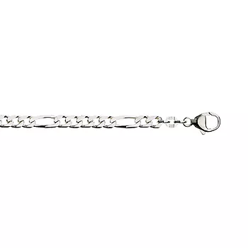 Pan Jewelry, Figaro kjede i 925 sølv 5,6 mm, 45-50 cm