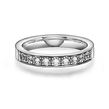 Bilde nummer 4 av Radiant LAB diamantring i 585 hvitt gull 0,54 ct