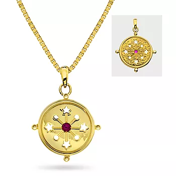 Janne Formoe by Pan Jewelry, Smykke i 925 forgylt sølv med zirkonia