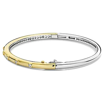 Bilde nummer 3 av Ti Sento, Armring i forgylt 925 sølv med zirkonia