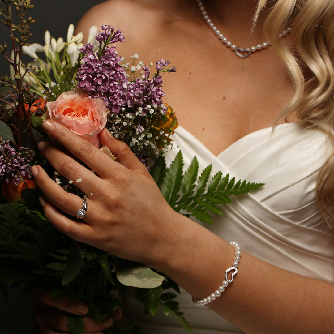 Bilde nummer 3 av Pan Jewelry, Kjede i 925 sølv med diamant 0,02 ct WSI