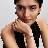 Bilde nummer 2 av Armbånd i 925 sølv med zirkonia