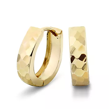 Pan Jewelry, Øreringer i 585 gult gull