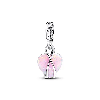 Pandora Moments, Charm i 925 sølv med teksten "Mom"