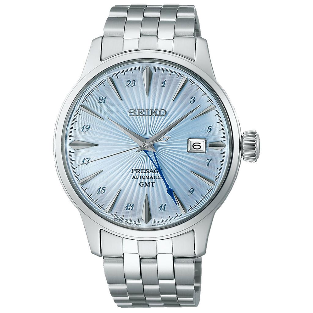Presage GMT Automatic herreklokke i stål