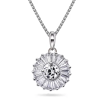 Pan Jewelry, Smykke i 925 rhodinert sølv med zirkonia
