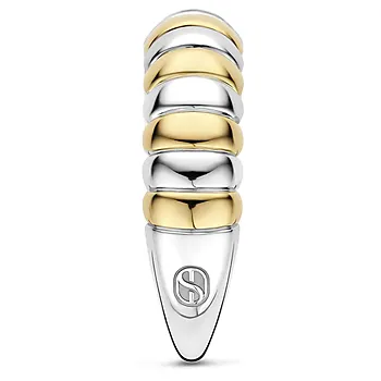 Bilde nummer 2 av Ring i 925 flerfarget sølv med zirkonia