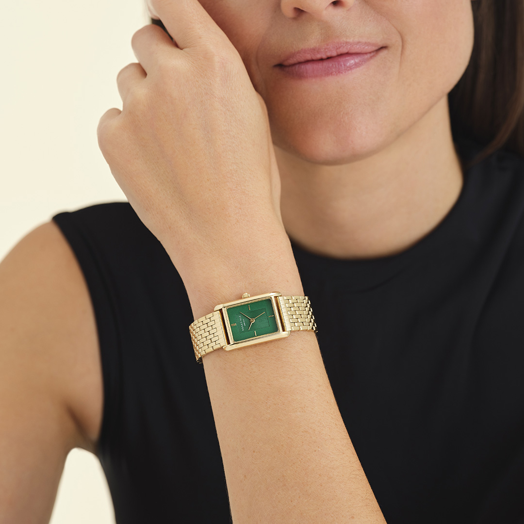 Bilde nummer 2 av Rosefield, The Heirloom dameklokke med gullfarget lenke