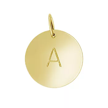 Pan Jewelry, Bokstavanheng i forgylt sølv stor