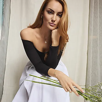 Bilde nummer 3 av Aura ring i 925 forgylt sølv