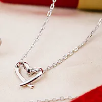 Bilde nummer 4 av Smykke i 925 sølv med hjerte