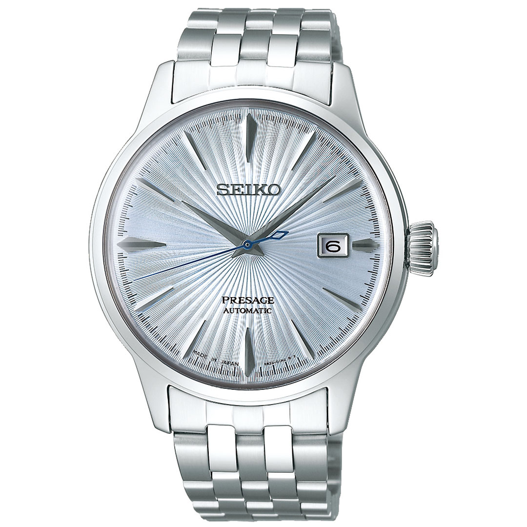 Seiko, Presage Cocktail Time Automatic herreklokke med stållenke