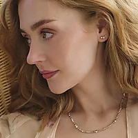 Bilde nummer 2 av Sweet Droplets øredobber i forgylt messing med krystall