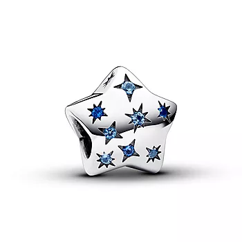 Pandora Moments, Charm i 925 sølv med Stjerne