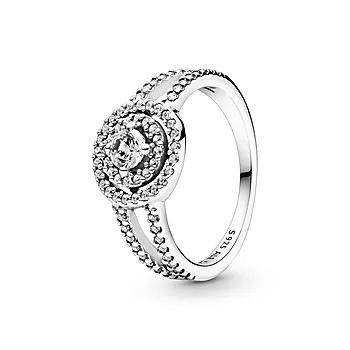 Pandora Timeless, Ring i 925 sølv med zirkonia