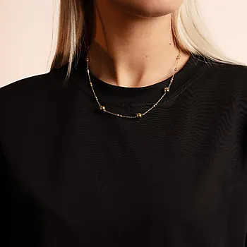 Bilde nummer 2 av Bennet smykke i forgylt messing