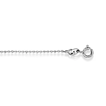 Pan Jewelry, Kulekjede i 925 sølv, 60 cm