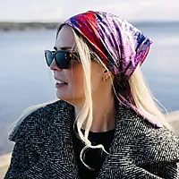 Bilde nummer 3 av Herborg 11 silkeskjerf i 100% silke