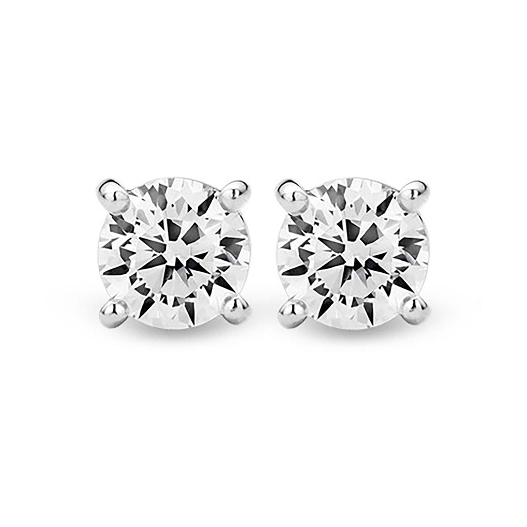 Bilde nummer 2 av Ti Sento, Studs i 925 sølv med zirkonia