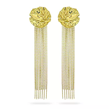 Janne Formoe by Pan Jewelry, Lange øredobber i forgylt 925 sølv.