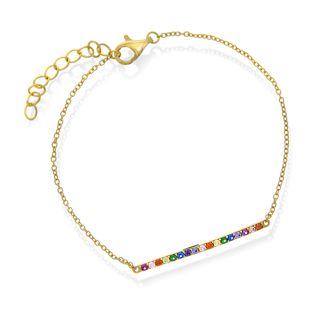Pan Jewelry, Armbånd i 925 sølv med zirkonia