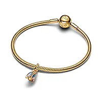 Bilde nummer 5 av Charms i 925 forgylt sølv med sikade