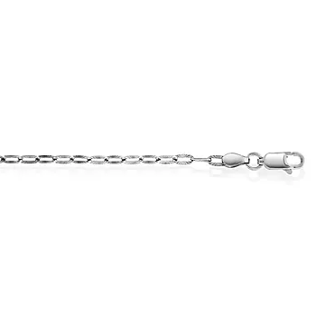 Pan Jewelry, Anker armbånd i 925 sølv, 19 cm