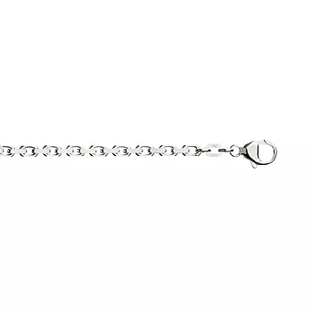 Pan Jewelry, Ankerkjede i 925 sølv 3,3 mm, 45-50 cm