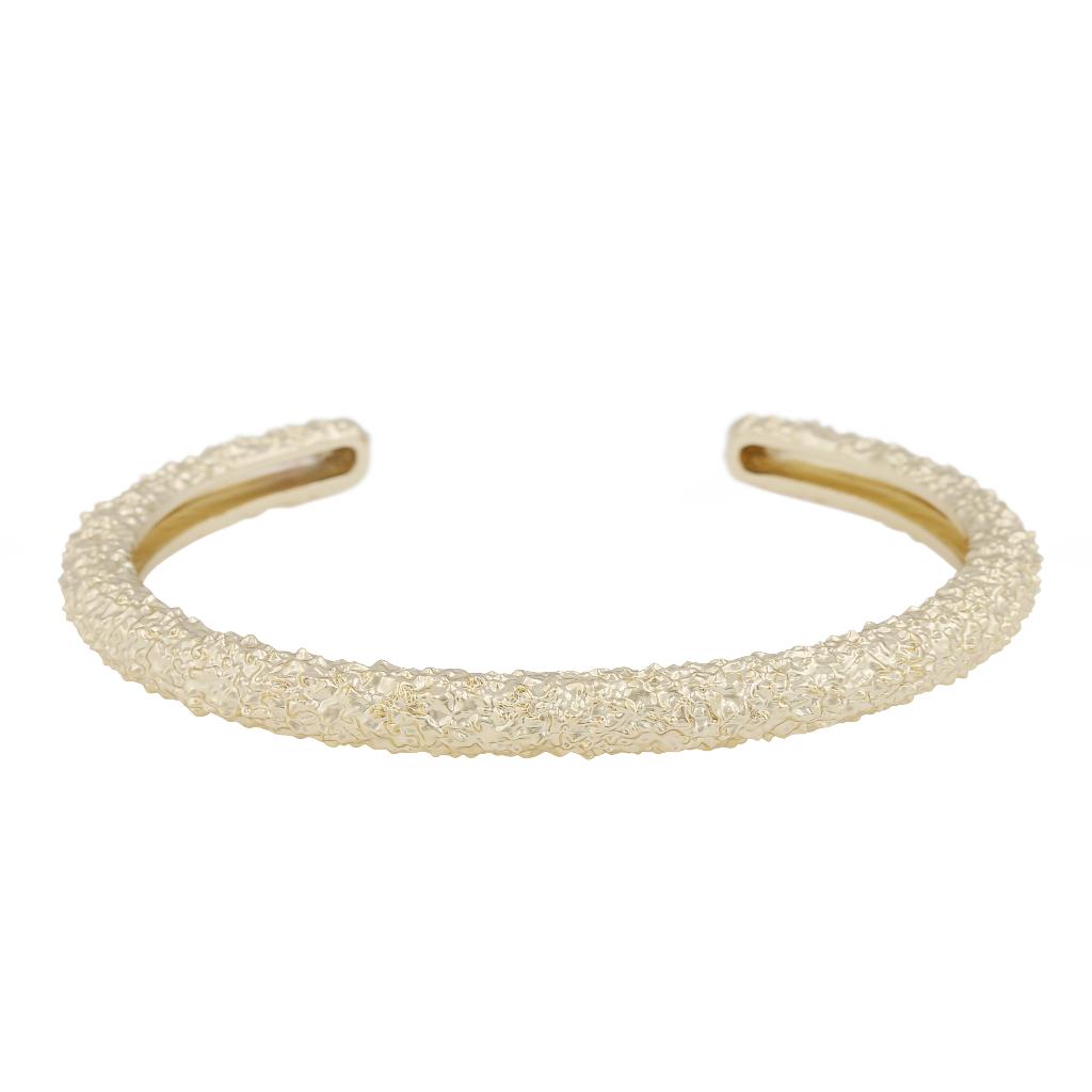Snö of Sweden, Gisele oval armring i forgylt messing