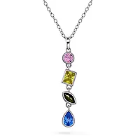 Pan Jewelry, Smykke i 925 sølv med farget zirkonia