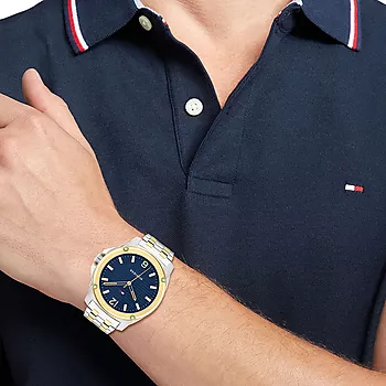Bilde nummer 3 av Tommy Hilfiger, Herreklokke i stål med lenke