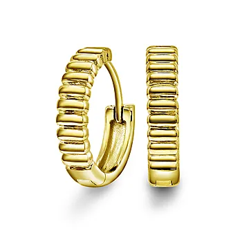 Pan Jewelry, Øreringer i 925 forgylt sølv