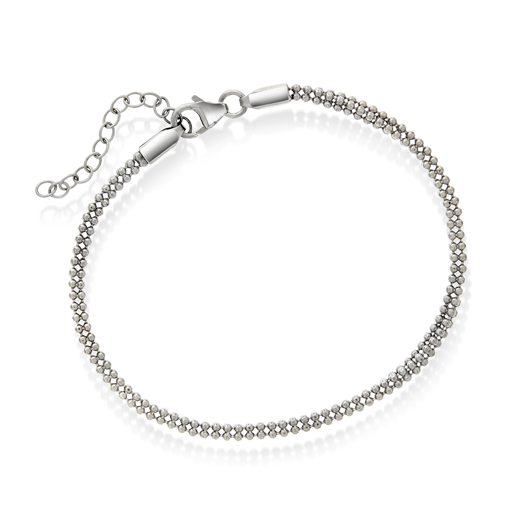 Pan Jewelry, Armbånd i 925 sølv, 19 cm