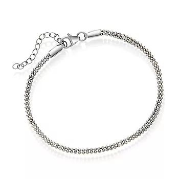 Pan Jewelry, Armbånd i 925 sølv, 19 cm