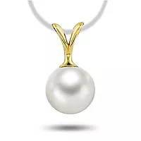 Pan Jewelry, Anheng i 585 gult gull med ferskvannsperle