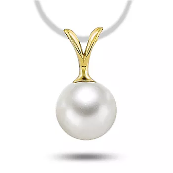 Pan Jewelry, Anheng i 585 gult gull med ferskvannsperle