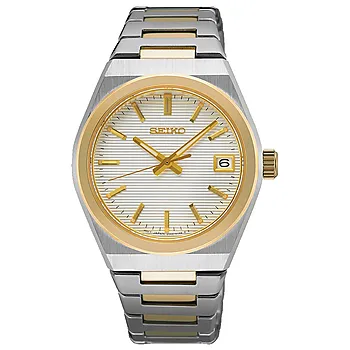 Seiko, Basic dameklokke i flerfarget stål med lenke