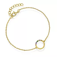 Pan Jewelry, Armbånd i 925 sølv med zirkonia