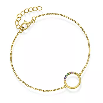 Pan Jewelry, Armbånd i 925 sølv med zirkonia