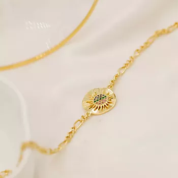 Bilde nummer 2 av Janne Formoe by Pan Jewelry, Armbånd i 925 forgylt sølv med zirkonia