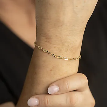 Bilde nummer 2 av Pan Jewelry, Armbånd i 585 gult gull, 19 cm