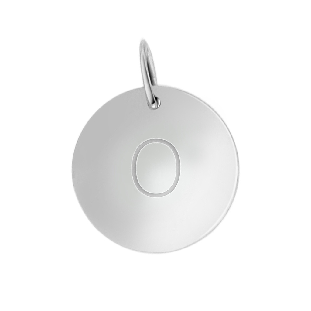 Pan Jewelry, Anheng i sølv med bokstav O